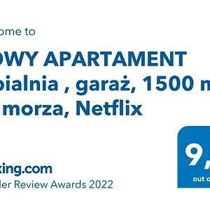 Nowy Sypialnia , Garaż, 1500 M Od Morza, Netflix , Gdańsk Polska